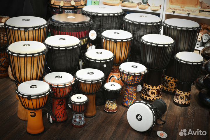 Джембе и дарбуки Meinl от 7 до 14 дюймов (от 2т.р)