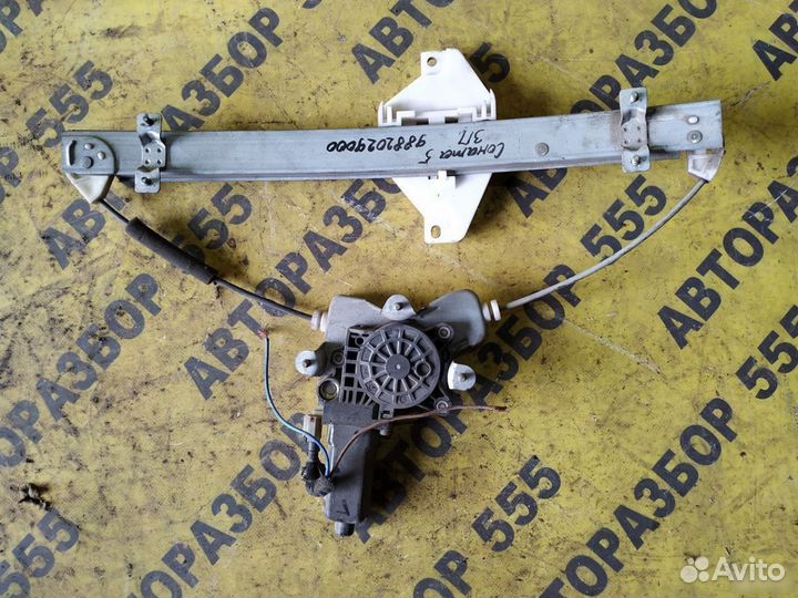 Стеклоподъемник задний правый Hyundai Sonata 5