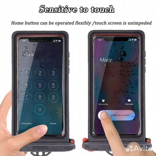 Водонепроницаемый кейс для смартфонов до 6.9