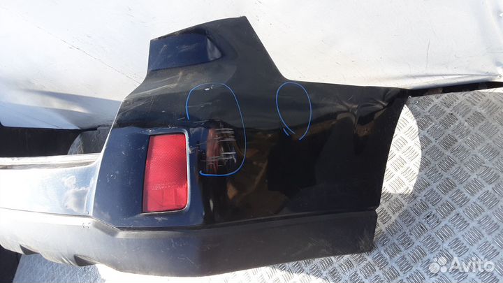 Бампер задний subaru outback 4 2009 2011