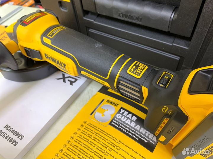 Ушм Dewalt DCG409VST1 (c регулировкой оборотов)