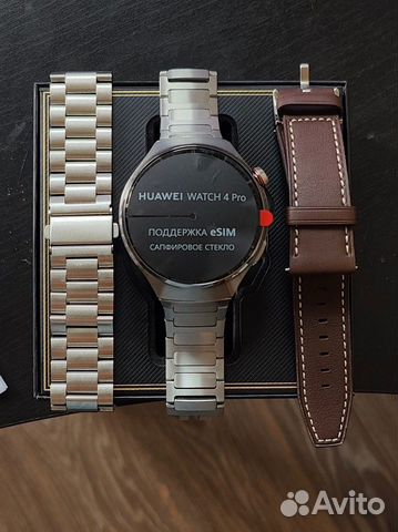 Huawei Watch 4 Pro titan + кожа купить в Москве | Личные вещи | Авито