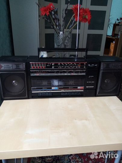 Магнитола sharp WF-372H(BK) Япония