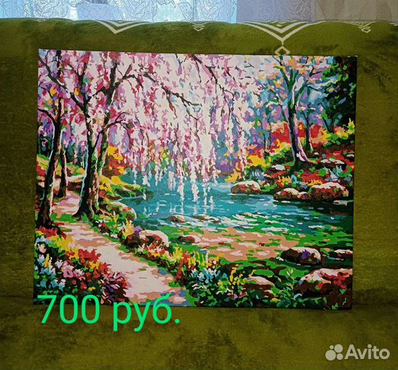 Картины по номерам раскрашенные