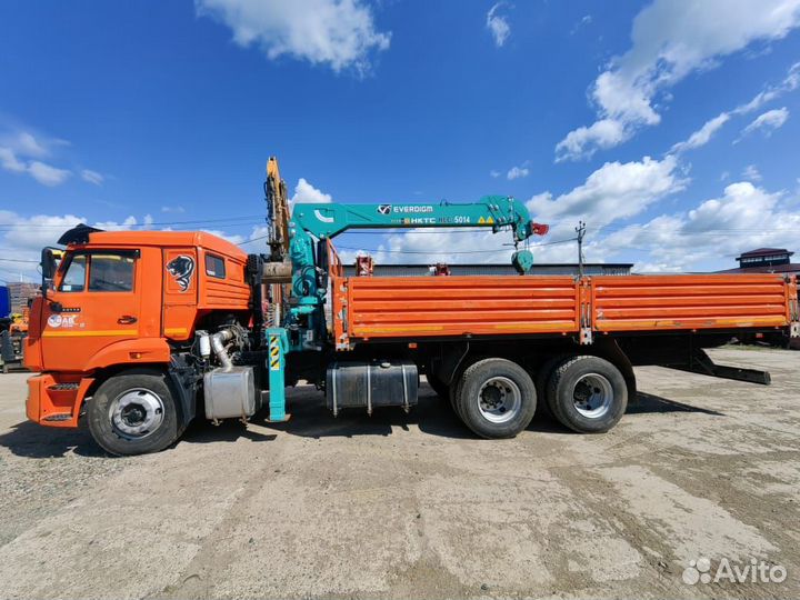 КамАЗ 65115 с КМУ, 2021