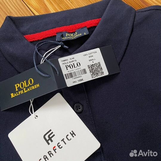 Поло Polo ralph lauren синее