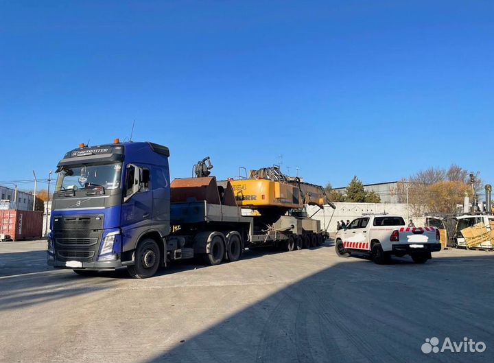 Услуги трала перевозка негабаритов