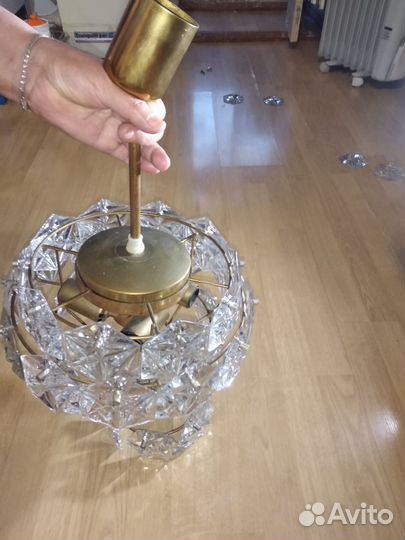 Хрустальная люстра СССР