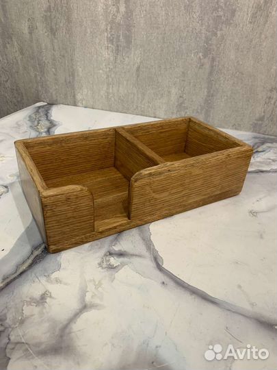 Салфетница из дерева