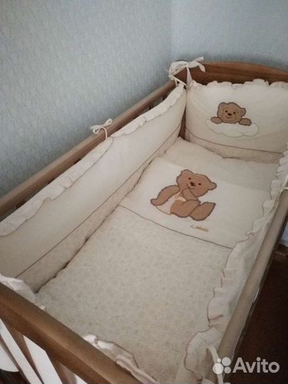 Детское постельное белье в детскую кроватку