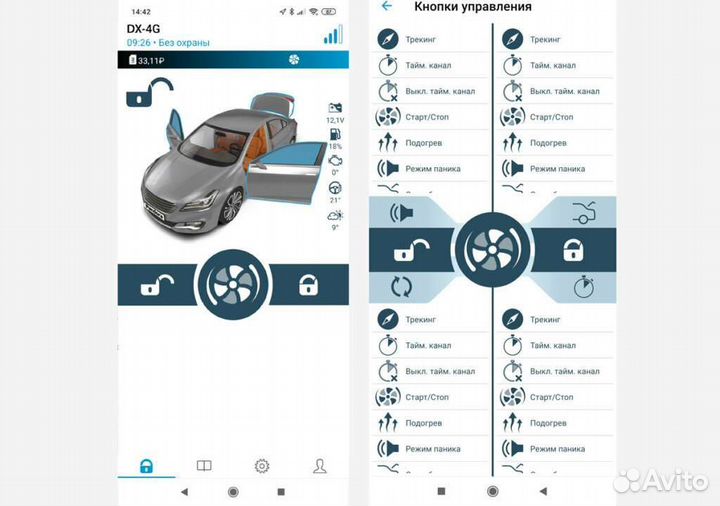 Сигнализация Pandora 4GL plus