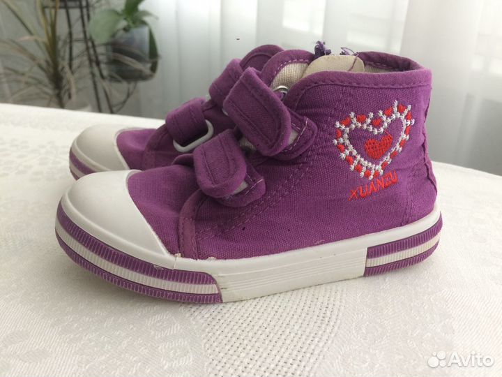 Кеды для девочки 28 размер