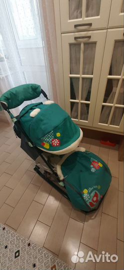 Санки коляска ника