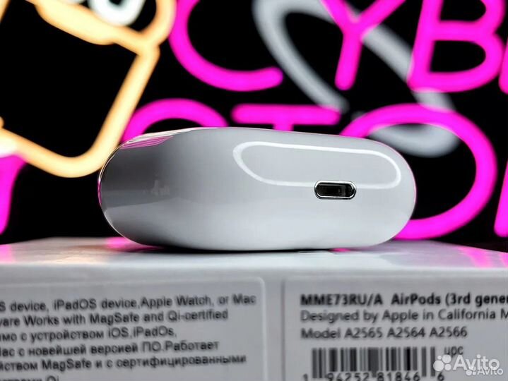 Наушники Airpods 3 (Чехол + Гарантия)