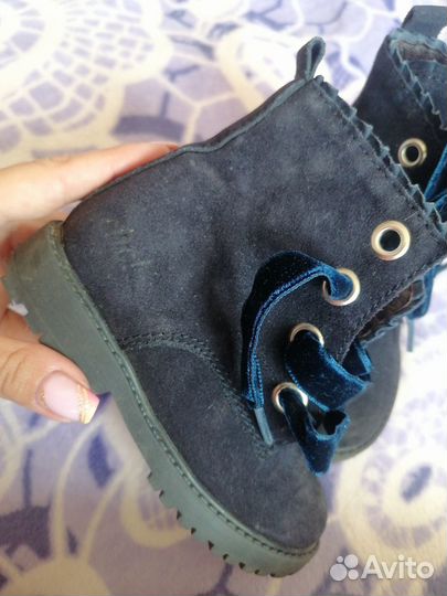 Сапожки для девочки 24-25 размер