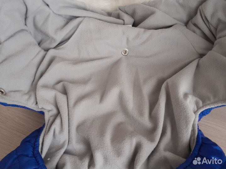 Зимний комбинезон для мелких пород собак