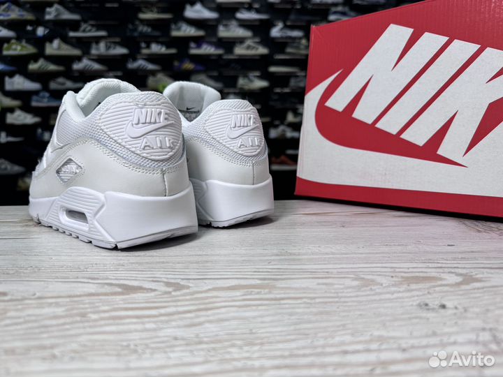 Кроссовки nike air max 90 белые