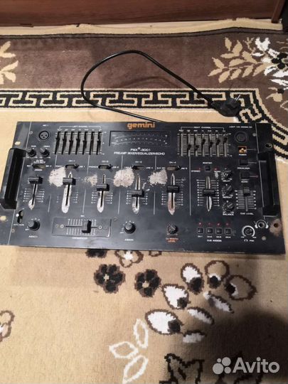 Микшерный пульт gemini pmx 3001