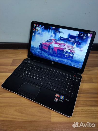 HP a10 4600/4 озу/amd 7670 дефект матрицы в углу