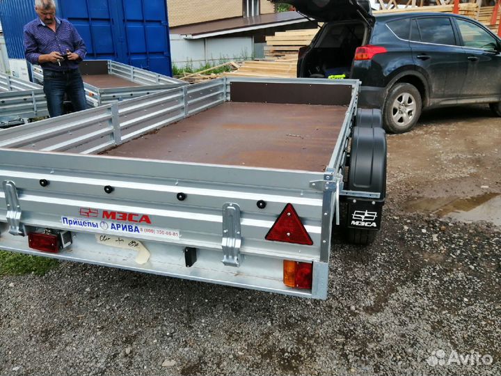 Прицеп двухосный в рассрочку. Гарантия