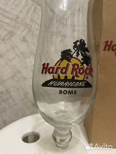 Бокал Hard Rock Cafe Rome Hurricane