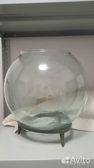 Аквариум круглый СССР