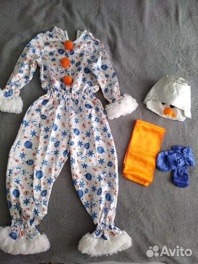 Новогодний костюм Снеговик аренда/продажа