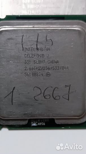 Процессоры на 775 сокет, intel celeron, pentium