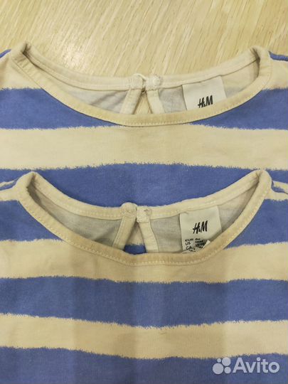 Лонгслив hm 86 для близнецов, двойни