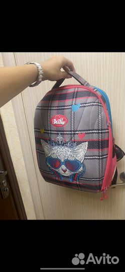 Рюкзак школьный delune + сменка и пенал (комплект)