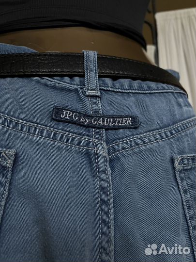 Джинсы Jean Paul Gaultier JPG свободные oversize