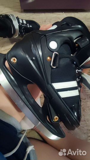 Коньки детские раздвижные 35 38