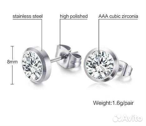 Кольца и серьги новые (качественная бижу)