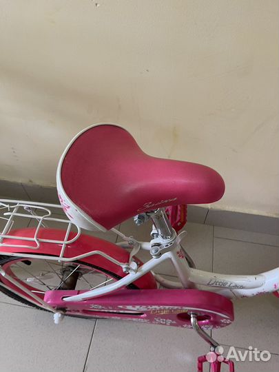 Детский велосипед для девочки розовый
