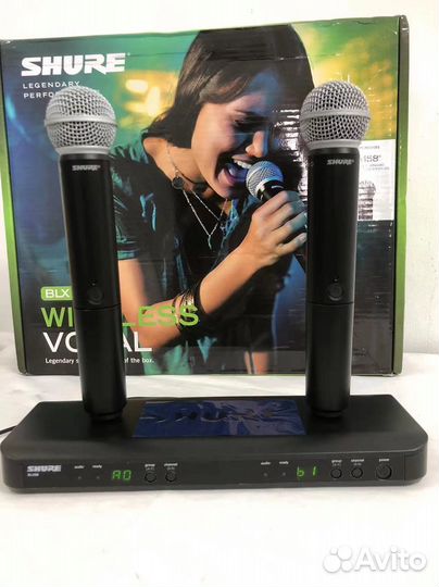 Радиомикрофоны shure BLX 88