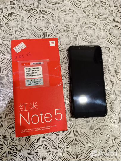 Xiaomi Redmi Note 5, 3/32 ГБ
