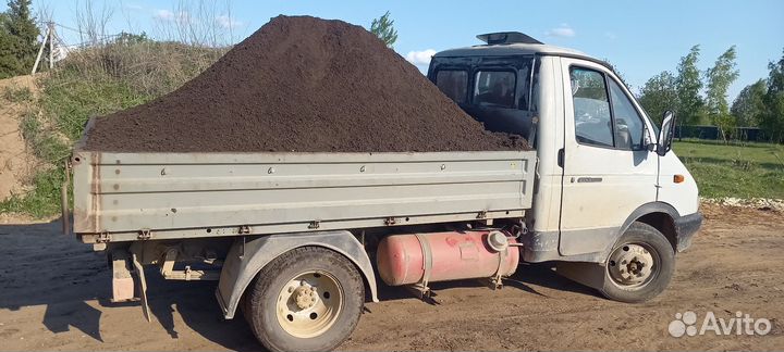 Чернозем щебень земля навоз дрова перегной грунт