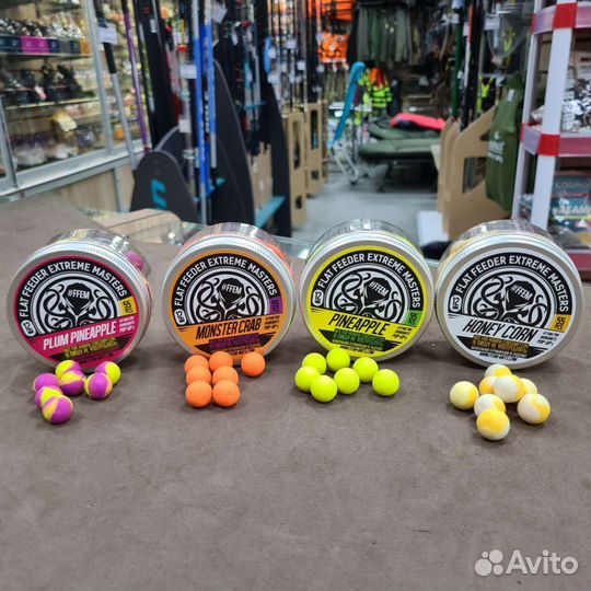 Бойлы плавающие ffem-baits pop-up (поп-ап)