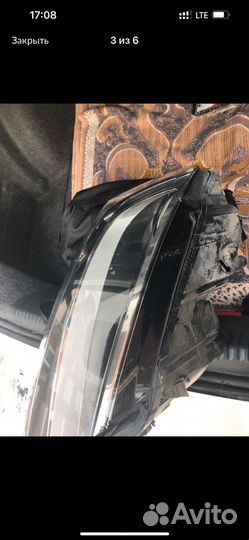 Фара jetta 6 правая
