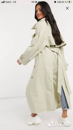 Плащ тренч женский