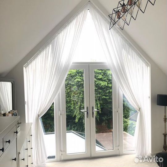 Шторы на Мансарду