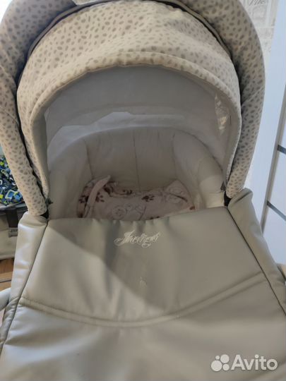 Детские санки коляска с колесами