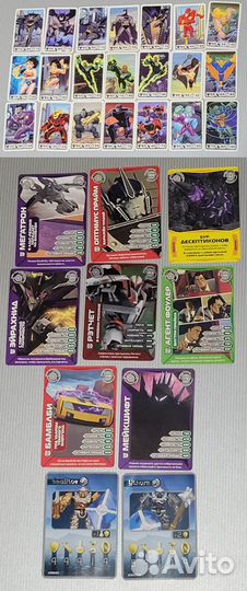 Карточки, наклейки и коллекции игрушек