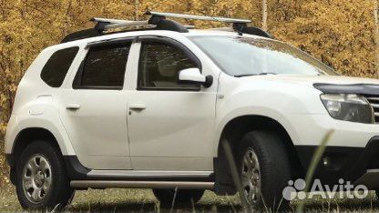 Защита порогов renault duster