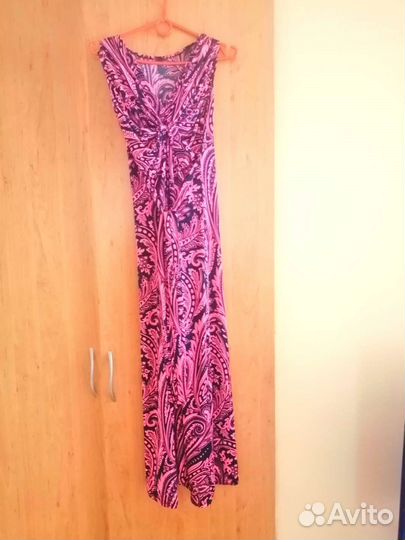 Вечернее платье 46 размера в пол