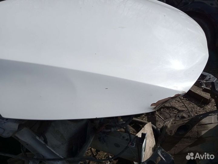 Капот kia optima 3 белый с дефектом