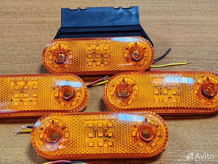 Фонарь маркерный 12-24в Эффект Стробоскопа Много