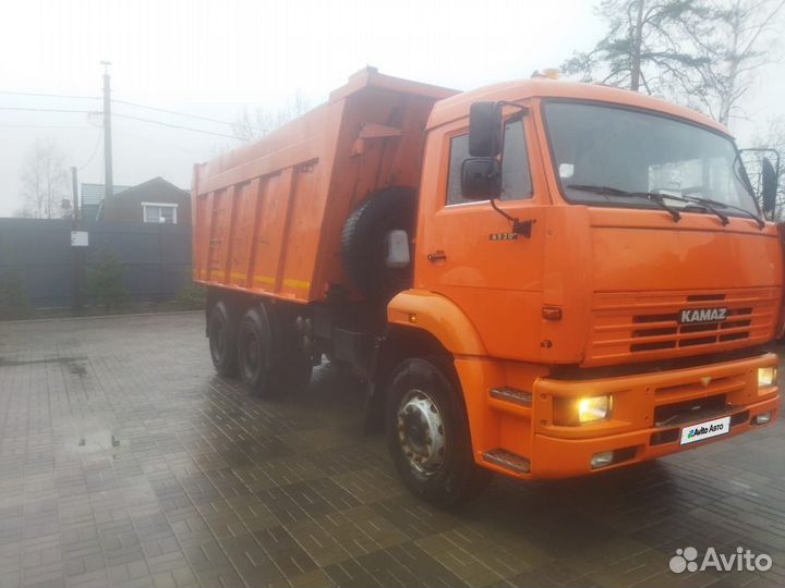 Самосвал 12 м³ КАМАЗ 6520, 2012