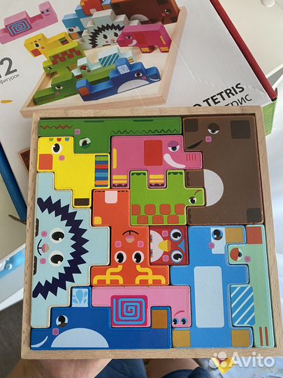 Деревянные пазлы