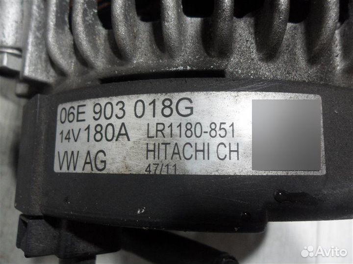 Генератор 06E903018G Audi A6 C7 4G2 chva 2.8